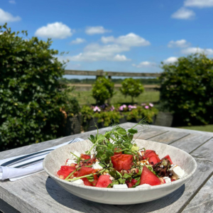 Salad in the Garden at The Wrightinton Hotel