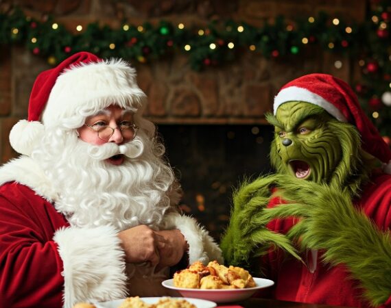 Lunch with Santa & The Grinch